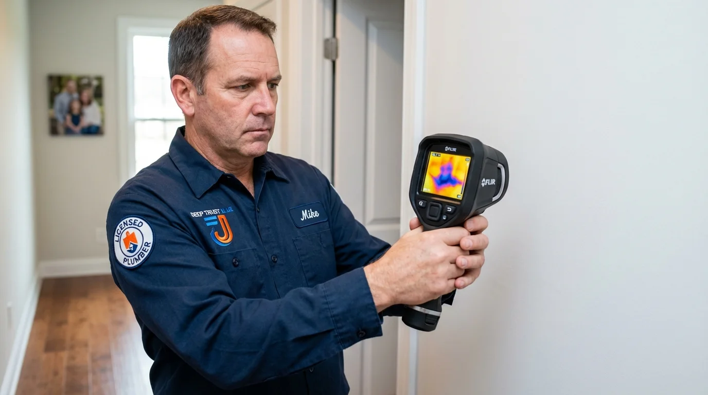 Thermal imaging leak detection by Johns Plumbing LLC in Florence